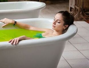Therapeutic bath from cervical osteochondria