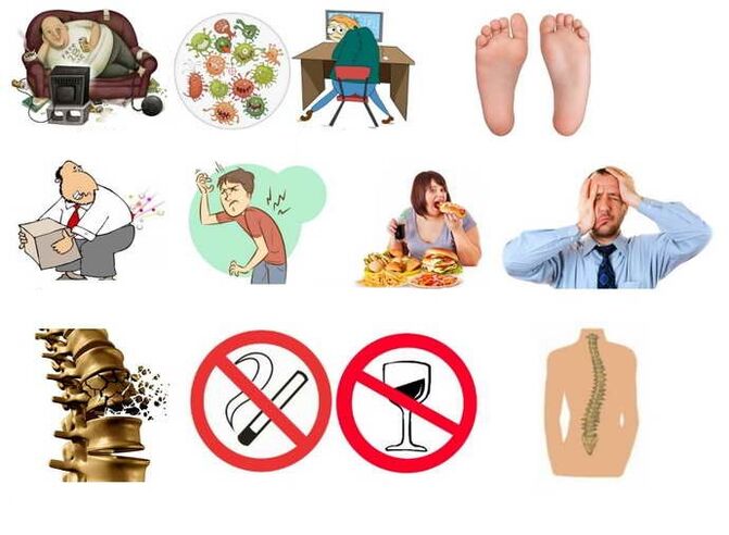 Many causes of osteochondry