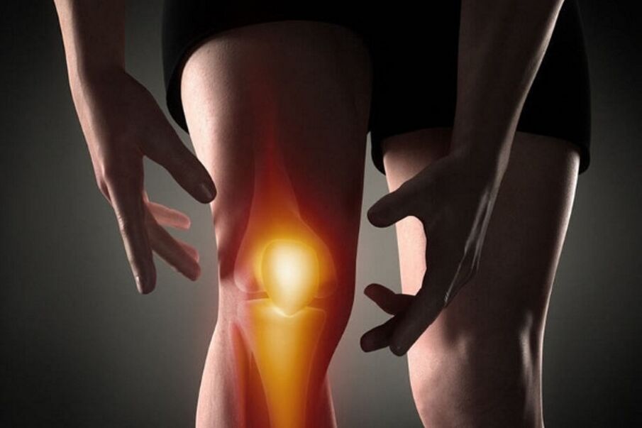 With arthropathy, the pain becomes stronger during movement